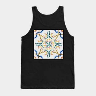 Traditional Portuguese glazed tiles Tank Top